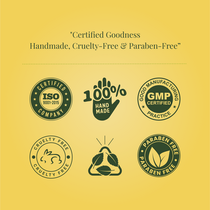 HiPura Lemon Soap – Pack of 5 | Brightening Soap with Lemon & Jaggery | Handmade Natural Tan Removal Soap | Face & Body | 100g Each